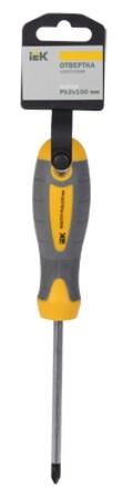 Отвертка крестовая PH 2х150 мм, Master IEK