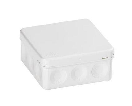 Коробка разветвительная 86х86мм, IP65,белая
