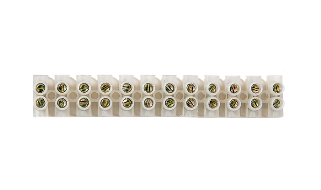 Колодка КЗВ 20-12 20А 4-12мм 12пар IN HOME
