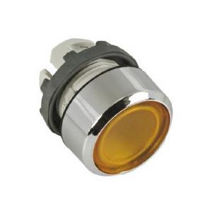 Кнопка ABB MP1-21Y желтая без фиксации с подсветкой /1SFA611100R2103/