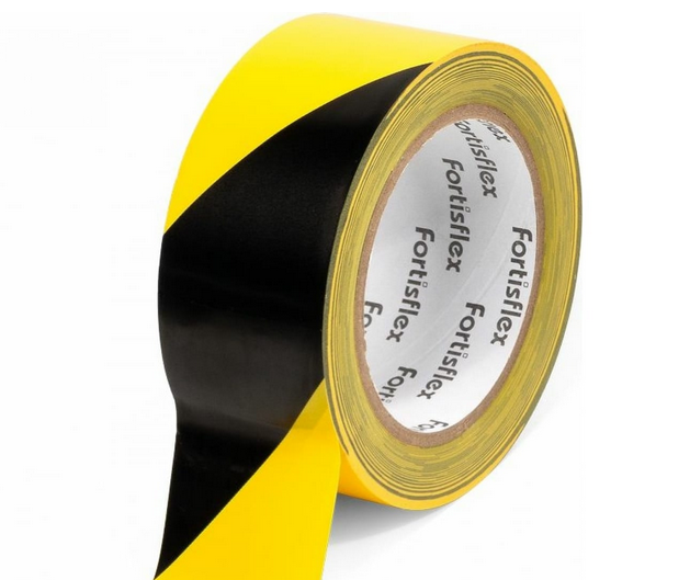 Лента клейкая разметочная ЛКР-50 Fortisflex