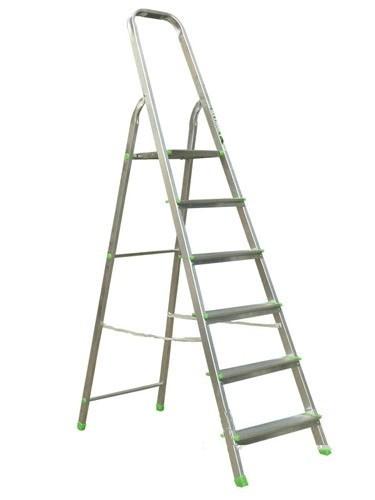 Стремянка Алюмет АМ706 6 ступеней, 124см алюминиевая