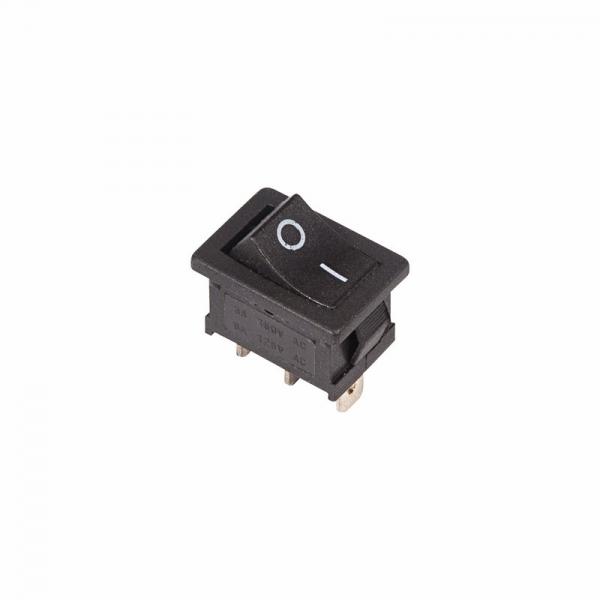 Выключатель клавишный 250V 6А (3с) (ON)-ON черный  Б/Фикс  Mini  (RWB-202, SC-768)  REXANT 36-2140
