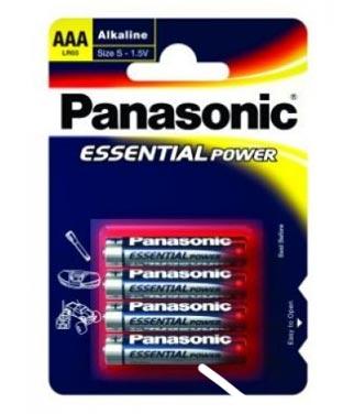Элемент питания Panasonic LR03  Alkaline BP4