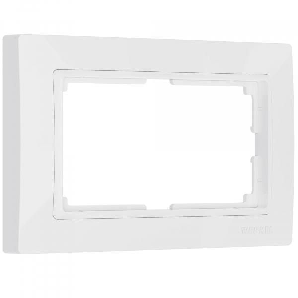Werkel  Snabb Basic Белый Рамка для 2-местной розетки  WL03-Frame-01-DBL-white /a040200