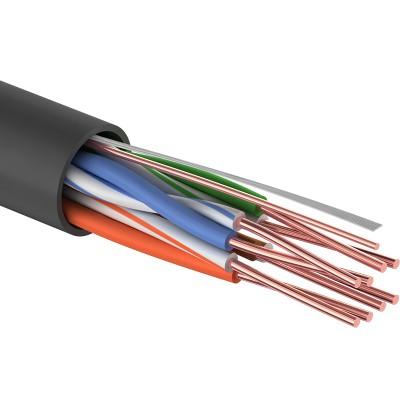 UTP 4PR 24AWG CAT5e OUTDOOR, 305м CCA (омедненка) PROCONNECT кабель 01-0045-3