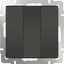 Werkel Серо-Коричневый Выключатель Механизм 3-клавишный WL07-SW-3G