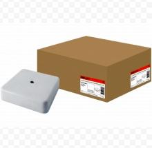 TDM Коробка распаячная КР 50х50х20 клемм. колодка открытая установка IP40 Белый индивидуальный штрихкод SQ1401-0902