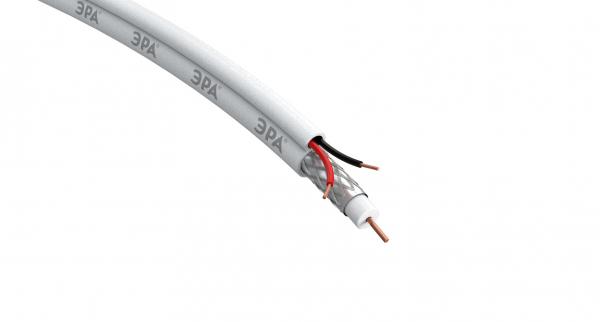 ККСВ-2x0,5 (KK-0.5-PVC) кабель, бухта 200 метров, белый ЭРА