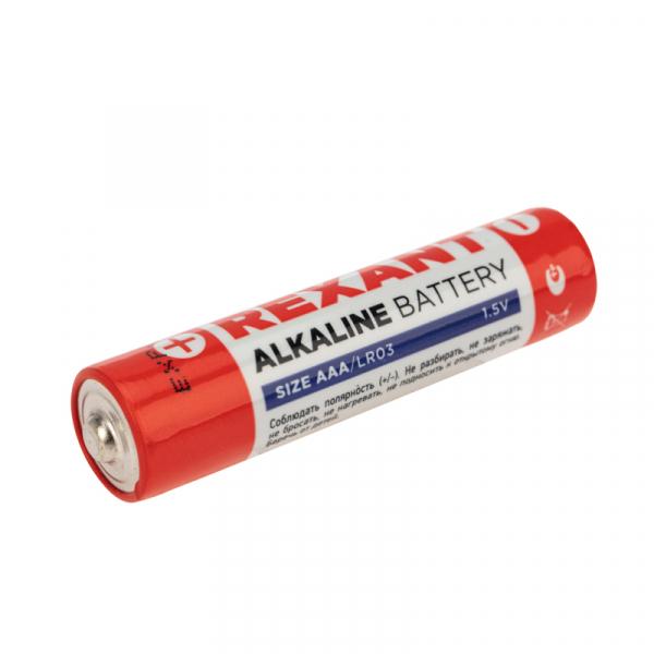 Элемент питания AAA/LR03 "REXANT"1,5 V 1200 mAh 12шт алкалиновая 30-1011