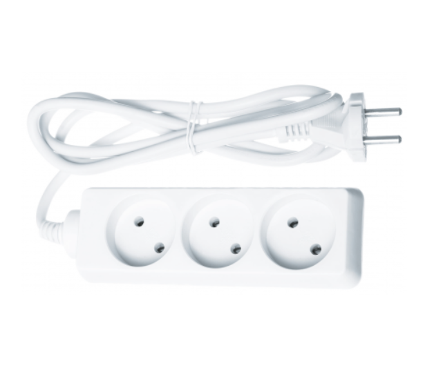 Удлинитель Navigator 61 308 NPE-S-03-150-X-2x1 б/з 3 гн. 1.5м