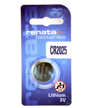 Элемент питания RENATA CR 2025 (Li/MnO2, 148mAh, 3V)
