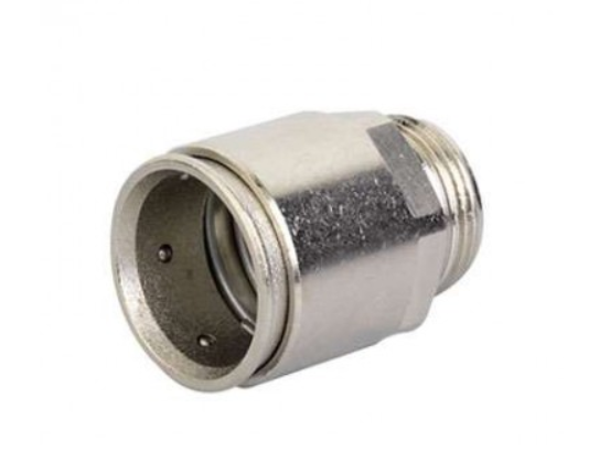 Муфта труба-коробка д.25мм, IP66/IP67, М25х1,5, нержавеющая сталь AISI 316L