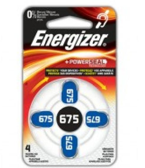 Элемент питания Energizer HEARING AID 675 (кратно 4)