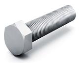 Болт М8х35 DIN 933 полнонарезной, класс прочности 5.8, гальван. цинк