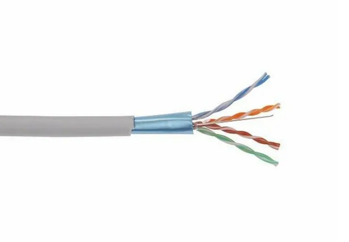 F/UTP 5E 4х2х0,52 solid PVC серый (305м) РФ ITK витая пара
