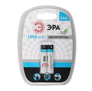 Аккумулятор ЭРА HR03-2BL 1000mAh (кратно 2)