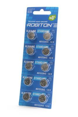 Элемент питания ROBITON STANDARD AG12 BL10