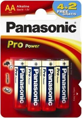 Элемент питания Panasonic LR6 Pro Power BP4+2