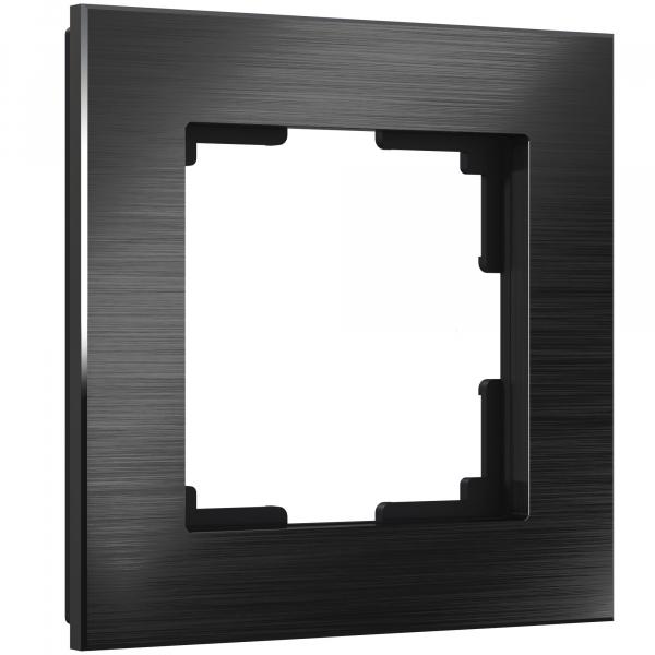 Werkel  Aluminium Черный Алюминий Рамка 1-местная   WL11-Frame-01  a039116
