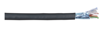 F/UTP кат.6   4x2х23AWG solid LSZH 305м черый  ITK кабель витая пара ITK