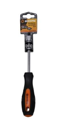 Отвёртка шлицевая SL6х100 мм // Вихрь