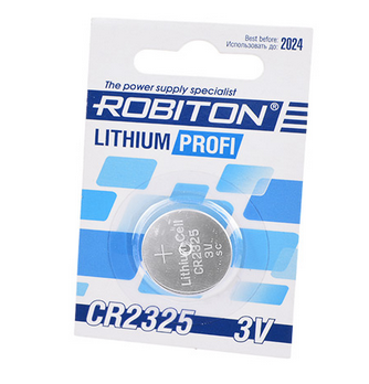 Элемент питания ROBITON CR2325-BL1   PROFI R