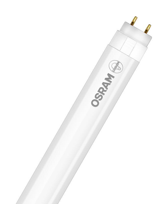 Лампа светодиодная SubstiTUBE Basic T8 9W/830 (замена 18Вт) 9Вт трубчатая стекл. 3000К тепл. бел. G13 720лм 220-240В 600мм двухсторон. прям. вкл. OSRAM 4058075377462