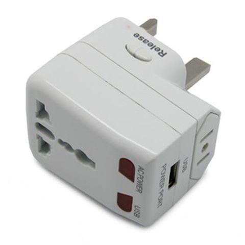 REXANT Адаптер сетевой с зарядкой устройств USB 11-1051 11-1051