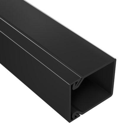 Кабель-канал  черный  25x30  с плоской основой  TA-EN  DKC (кратно 2)