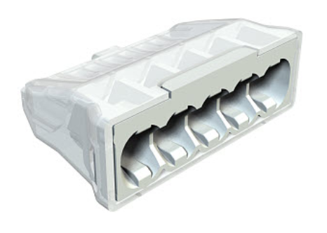 OBO Bettermann 61 525 LGR Клемма пружинная 5x2,5мм2 2054507