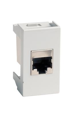 DKC  VIVA  Розетка  Серый  RJ-45 кат.6, экран. 1 модуль  45168