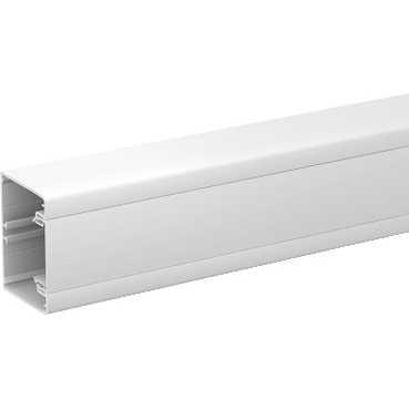Кабель-канал  белый  75х55  с крышкой ПВХ RAL9003 ISM10100P SCH OL45