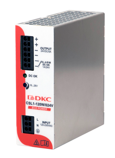 Источник бесперебойного питания ДКС ECO POWER, 1p, 120 Вт, 5 А, 24 В