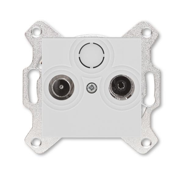 ABB  Levit  Серый Розетка TV-R, оконечная 2CHH083503A6016
