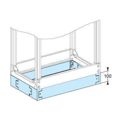 Schneider Prisma_ENCL 08720 боковые панели цоколя, Г=400мм (2шт.)