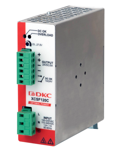 Источник бесперебойного питания ДКС OPTIMAL POWER,1p, 120 Вт, 2.5 А, 48 В, Oring