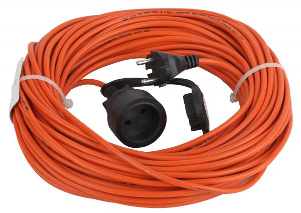 Удлинитель силовой ЭРА UPx-1-2x0.75-30m-IP44 в бухте б/з 1 гн 30м ПВС 2х0.75