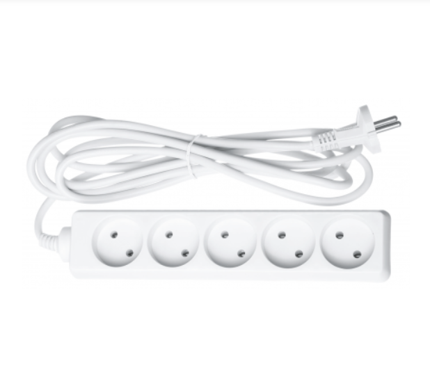 Удлинитель Navigator 61 311 NPE-S-05-300-X-2x1 б/з 5 гн. 3м