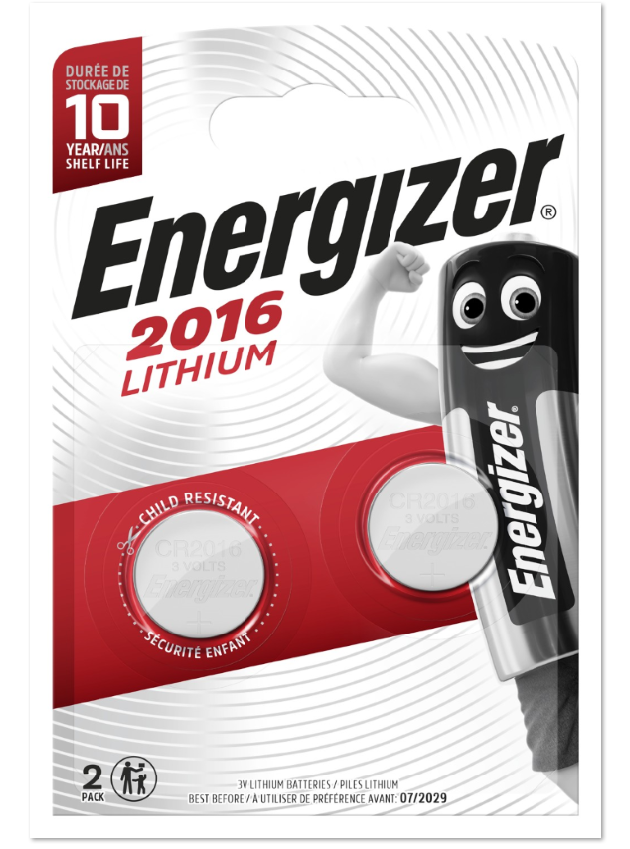 Элемент питания ENERGIZER CR2016 Lifhium FSB2