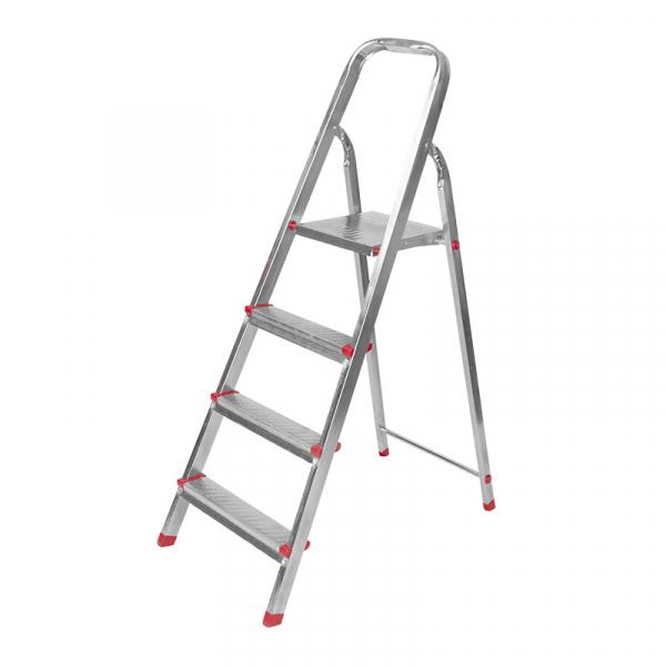 Стремянка металлическая 4 ступеньки, усиленный профиль REXANT 12-5054