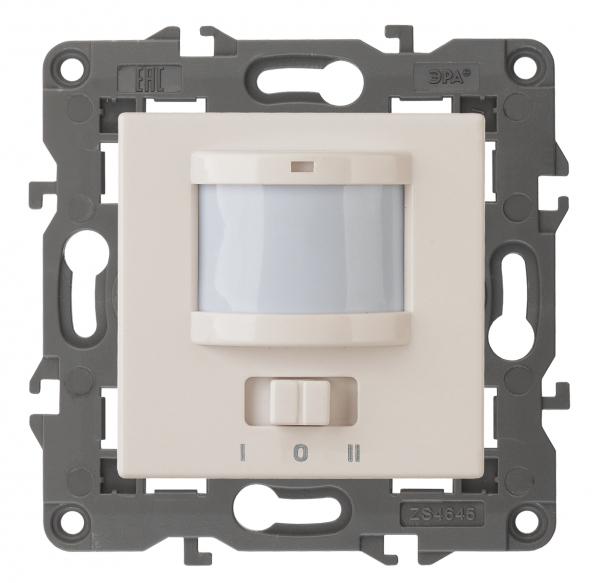 ЭРА  Elegance  Слоновая Кость  Датчик движения 2-проводной 180-240В, 200Вт, IP20  14-4103-02