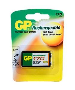 Аккумулятор GP 7R22 /17R8H 170 mAh BP-1