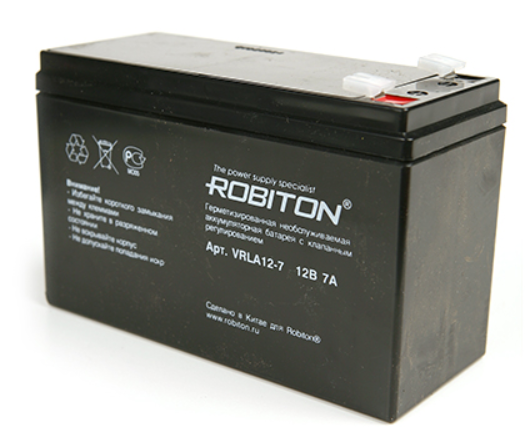 Аккумулятор ROBITON VRLA 12-7 12V 7Ah