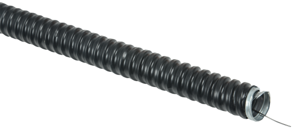 Металлорукав МПГнг-LS-22 (20м) с зондом IEK