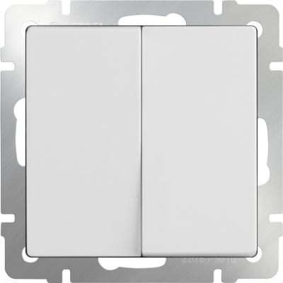 Werkel  Белый Выключатель Механизм 2-клавишный WL01-SW-2G