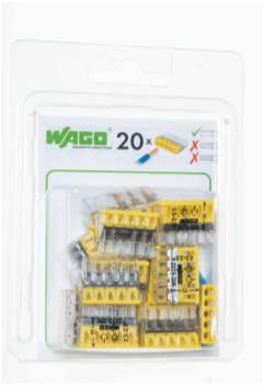 Wago 2273-205/996-020 Клемма 5-проводная Блистер 20шт компактная
