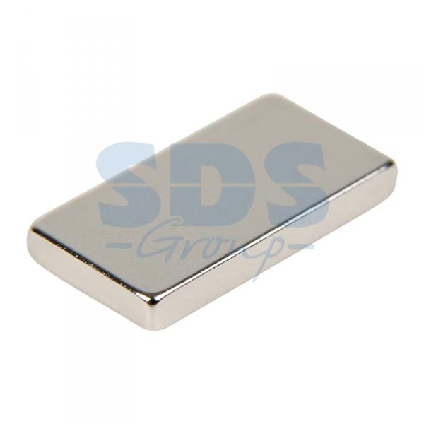 Неодимовый магнит прямоугольник 15х8х2мм сцепление 1,1 кг (упаковка 8 шт) Rexant 72-3403