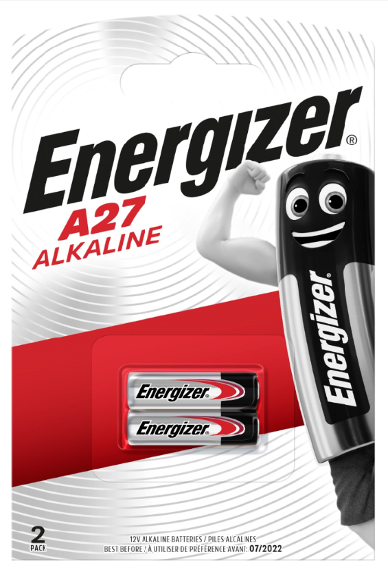 Элемент питания ENERGIZER 27A 639333 BP2