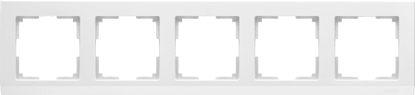 Werkel  Stark  Белый Рамка 5-местная WL04-Frame-05-white a030811